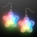 Flashing Twinkle Star LED Pierced Earrings